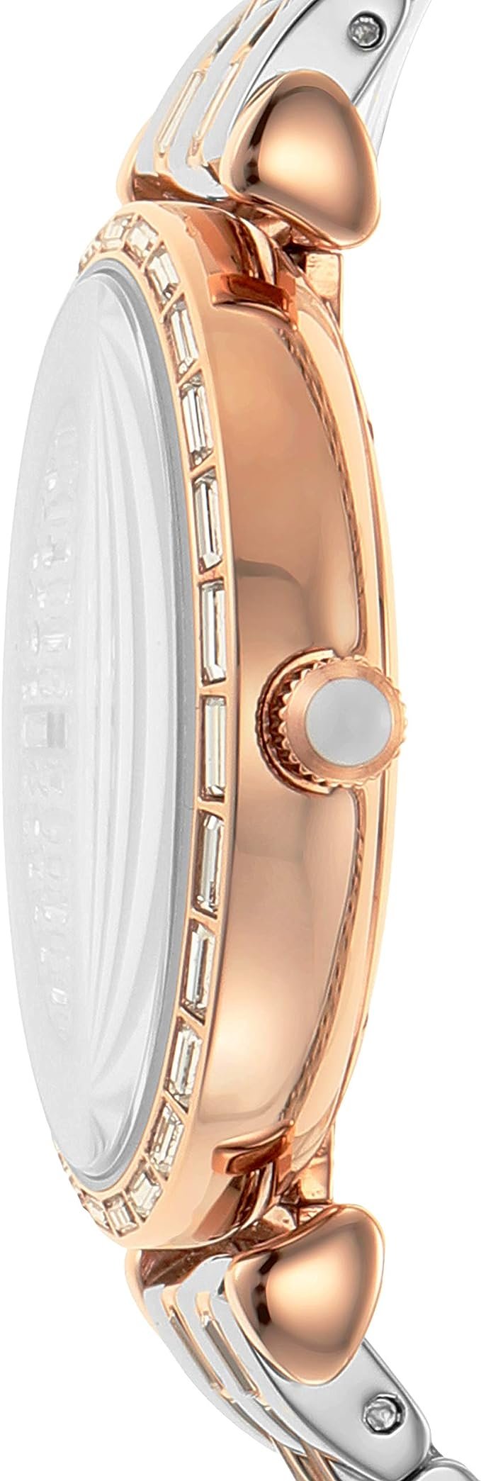 Emporio Armani Silver Steel Quartz Watch - Image 3