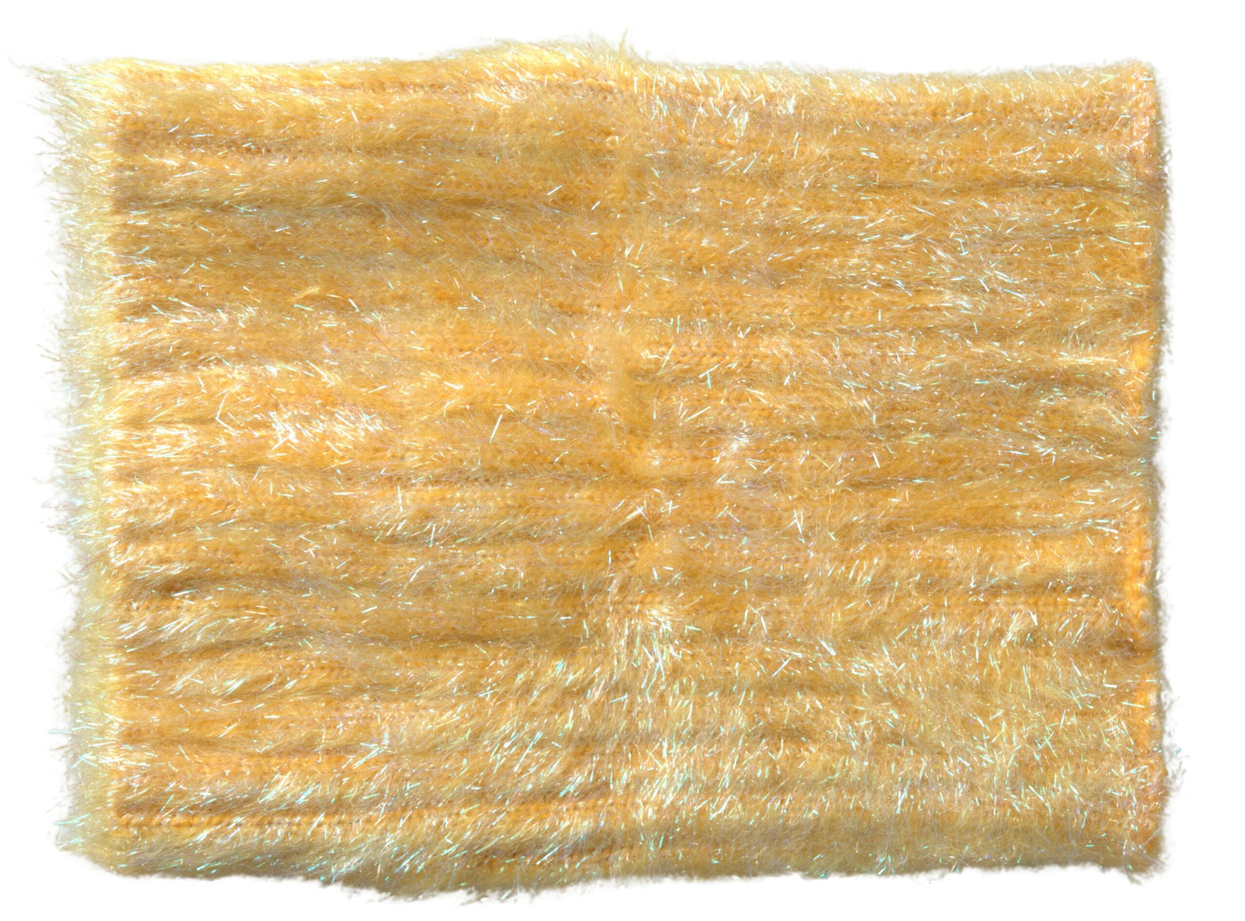 Dolce & Gabbana Yellow Polyester Mohair Fiber Neck Wrap Scarf - Image 2