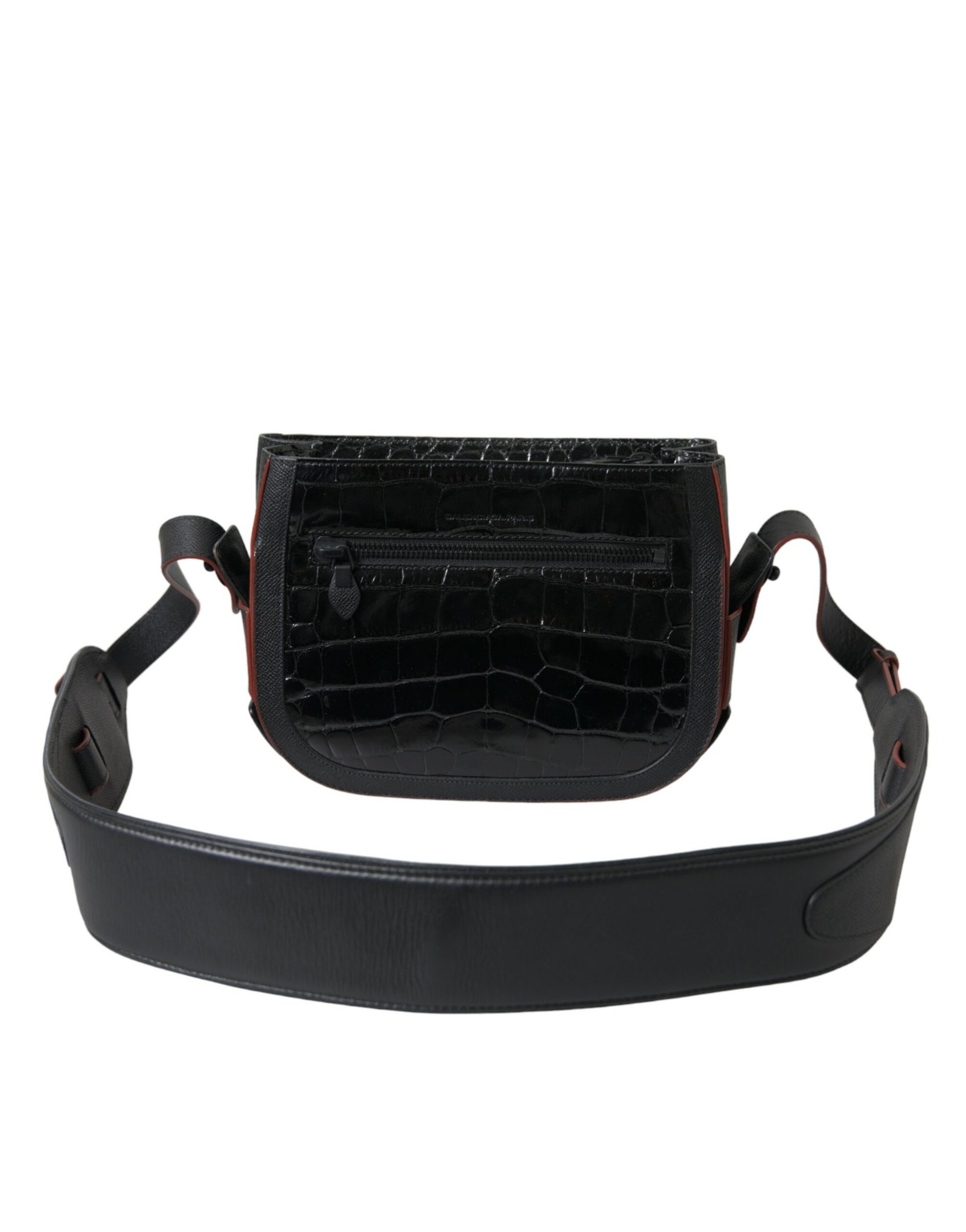 Balenciaga Black Exotic Leather Shoulder Crossbody Camera Bag - Image 2