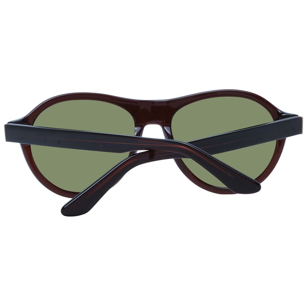 Serengeti Brown Acetate Sunglasses - Image 3