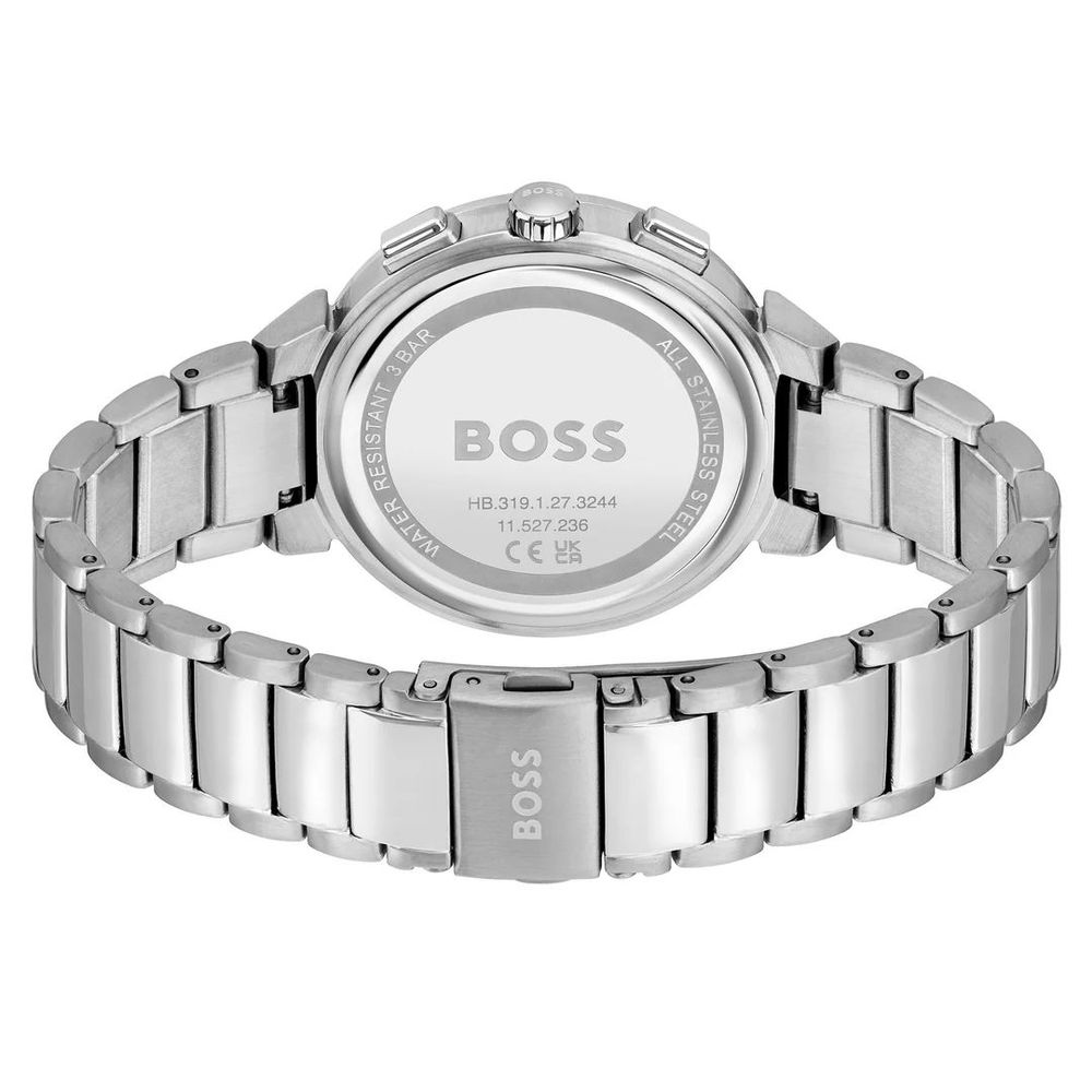 Hugo Boss Silver Stainless Steel Dress Watch - Image 3