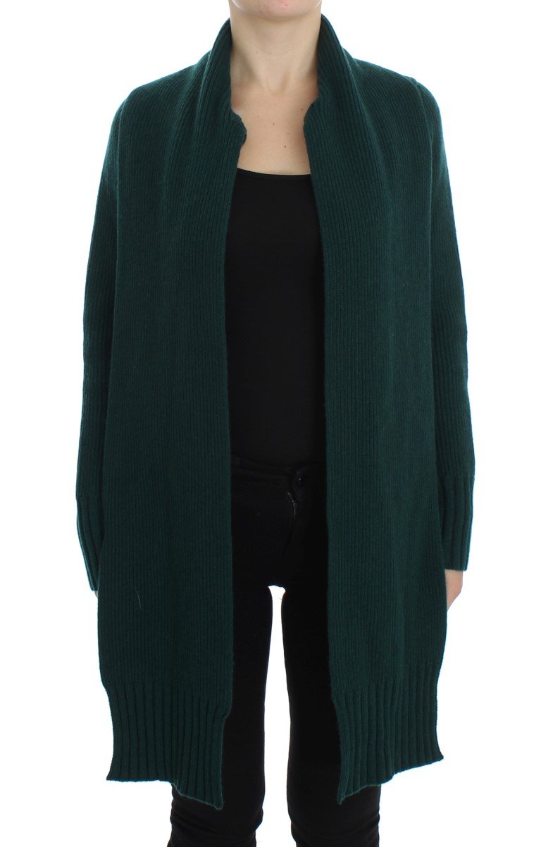 Dolce & Gabbana Green Knitted Cashmere Cardigan - Image 5