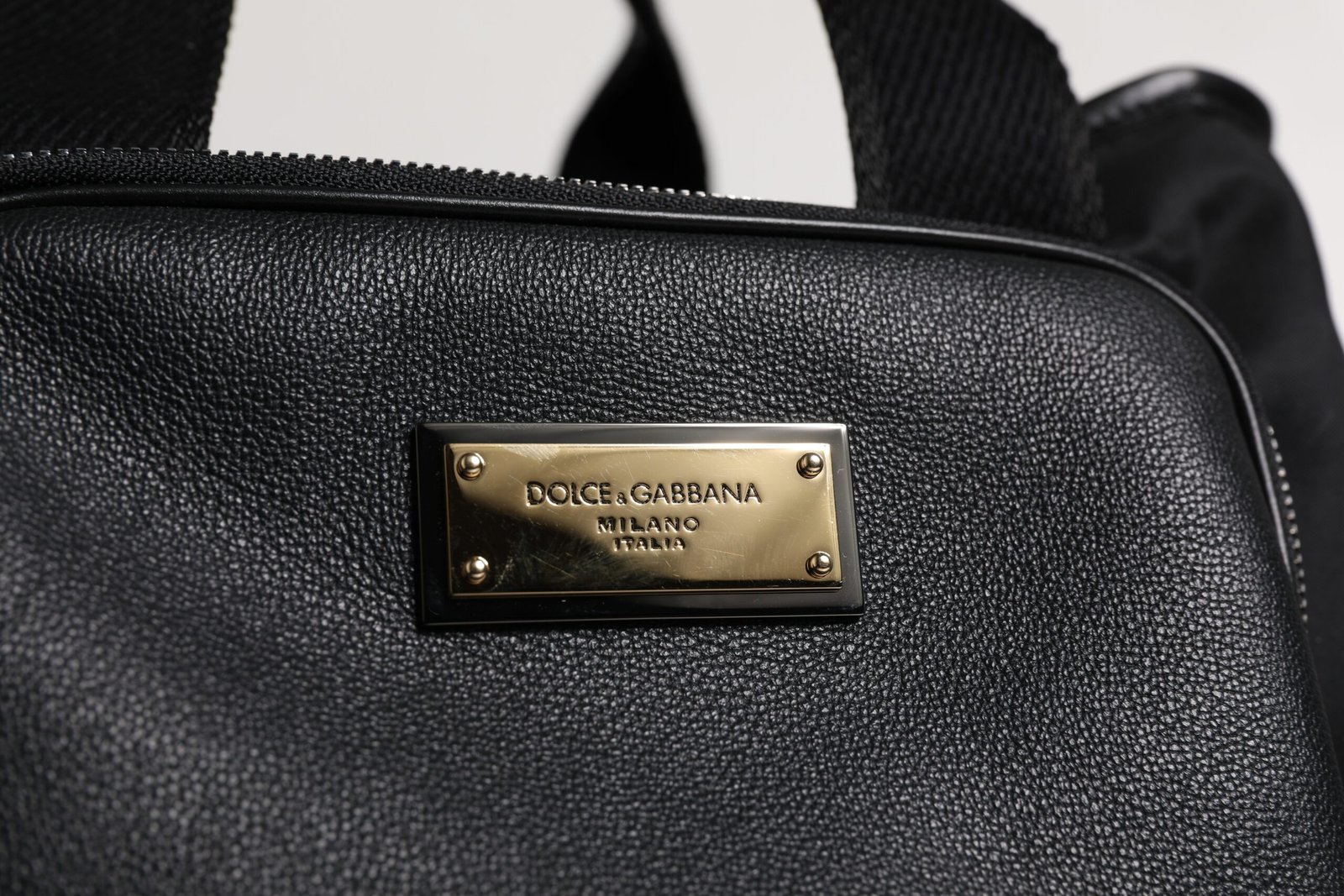 Dolce & Gabbana Black Shoulder Strap Pet Carry Logo Plaque Bag - Image 3