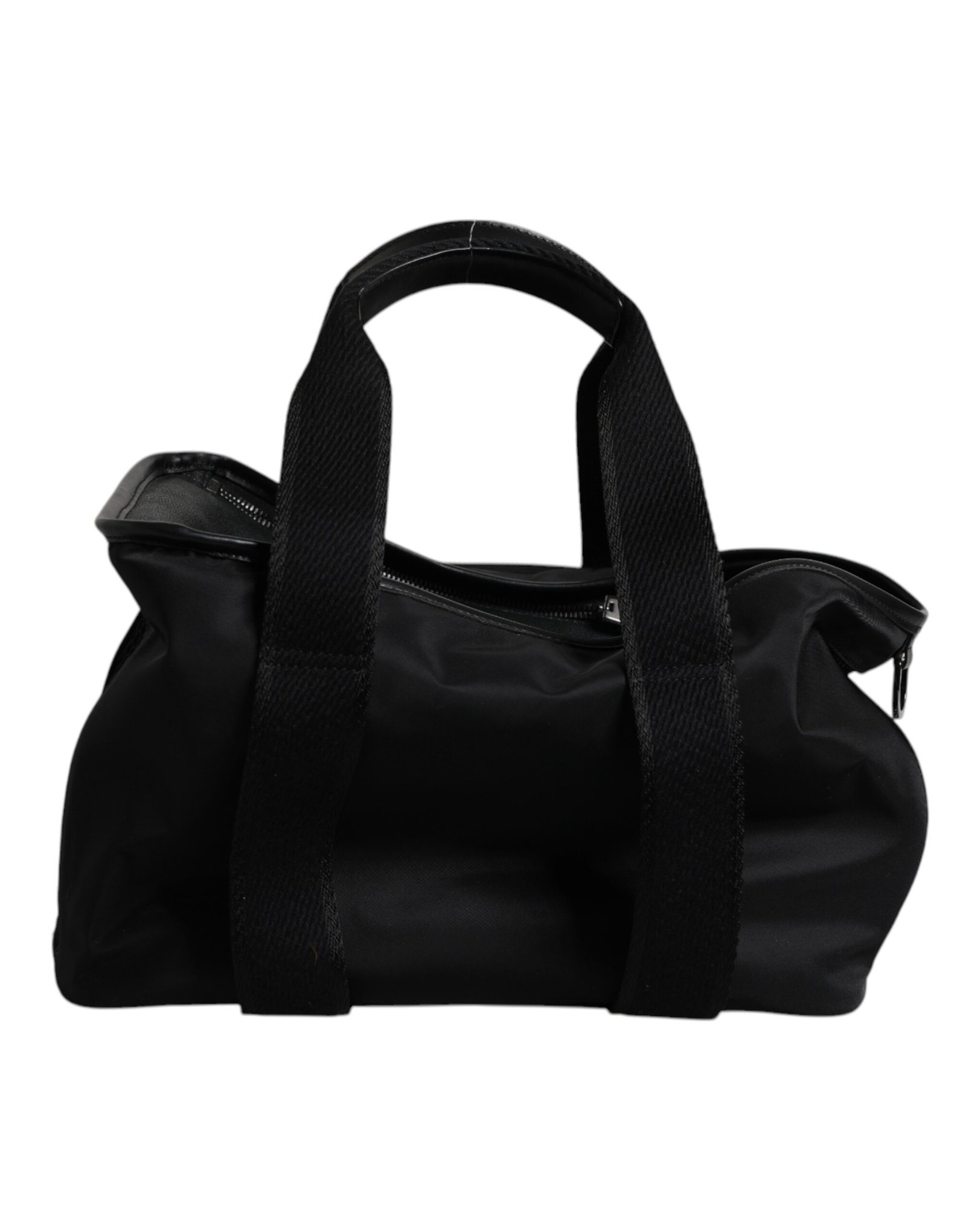 Dolce & Gabbana Black Shoulder Strap Pet Carry Logo Plaque Bag - Image 5