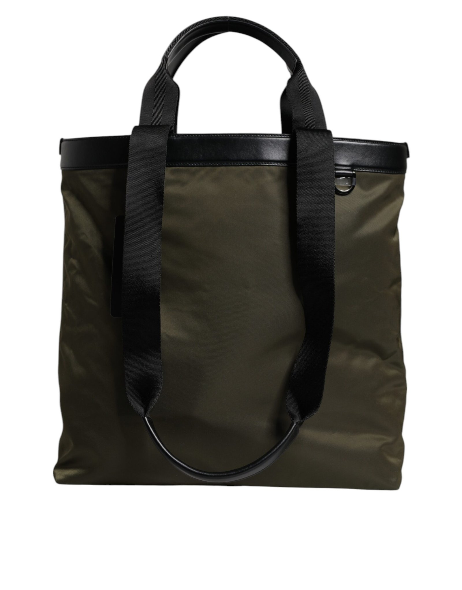 Dolce & Gabbana Military Green Nylon Shoulder Strap Tote Bag - Image 5