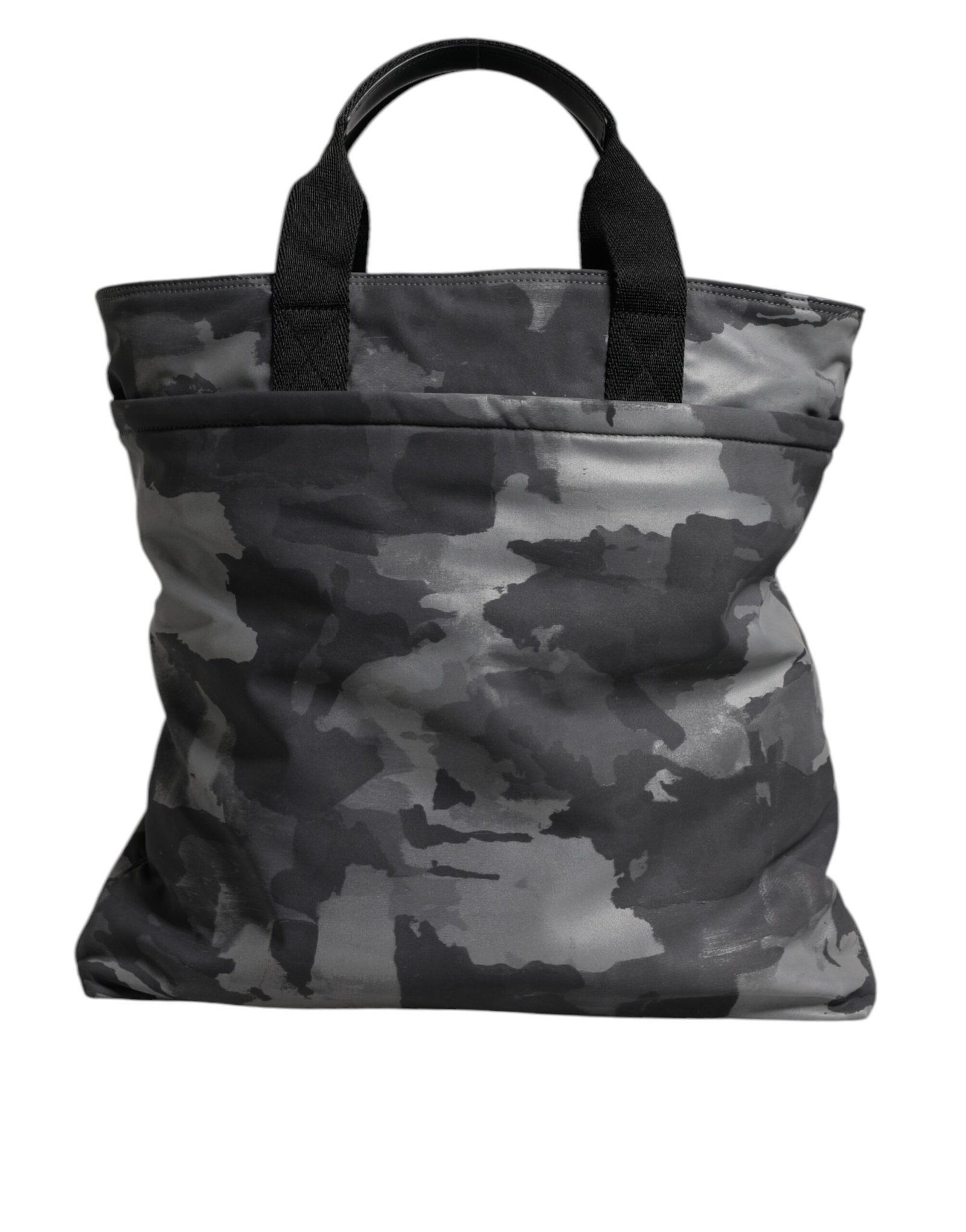 Dolce & Gabbana Black Camouflage Shoulder Strap Logo Plaque Bag - Image 5