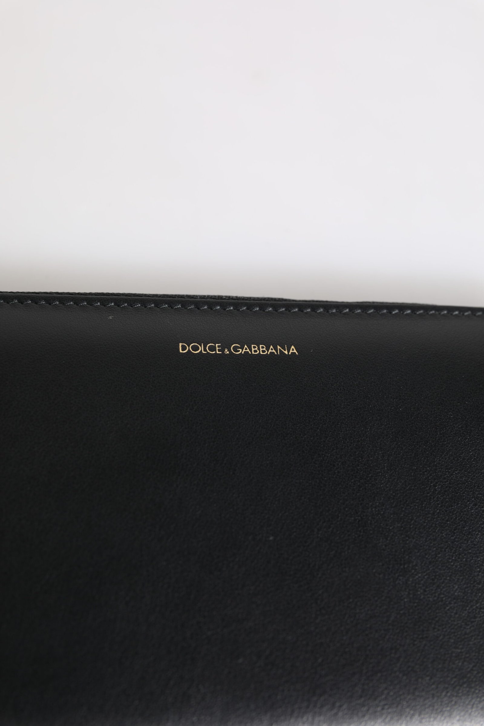 Dolce & Gabbana Black Blue Exotic Leather Embossed Continental Wallet - Image 6