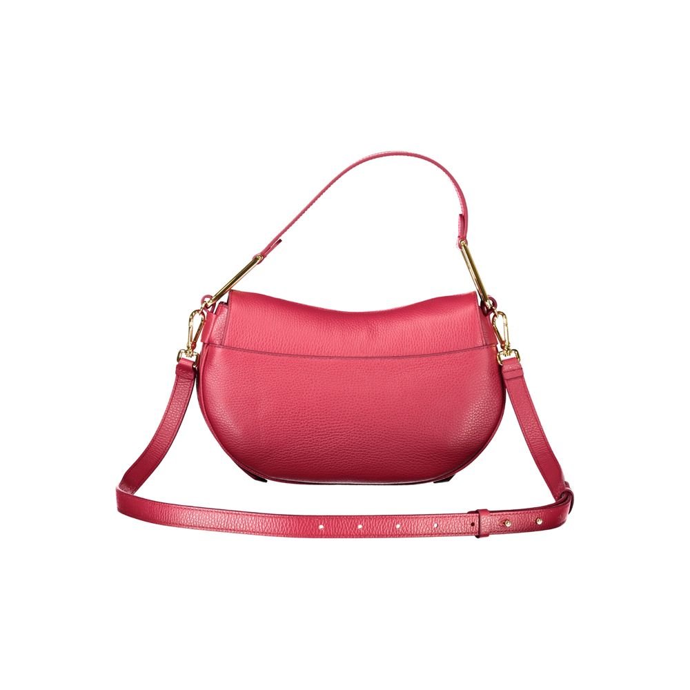Coccinelle Rosso Leather Women Handbag - Image 2