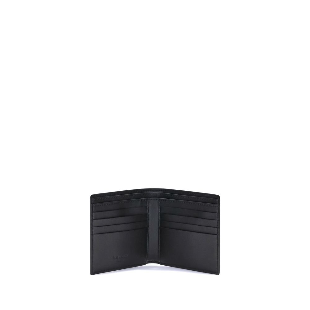 Alexander McQueen Black Calf Leather Bos Taurus Wallet - Image 3