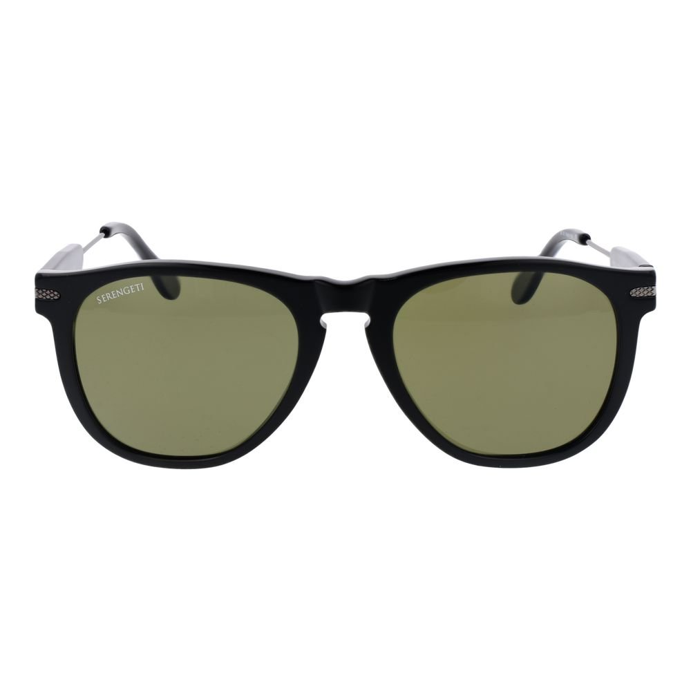 Serengeti Black Plastic Sunglasses - Image 2