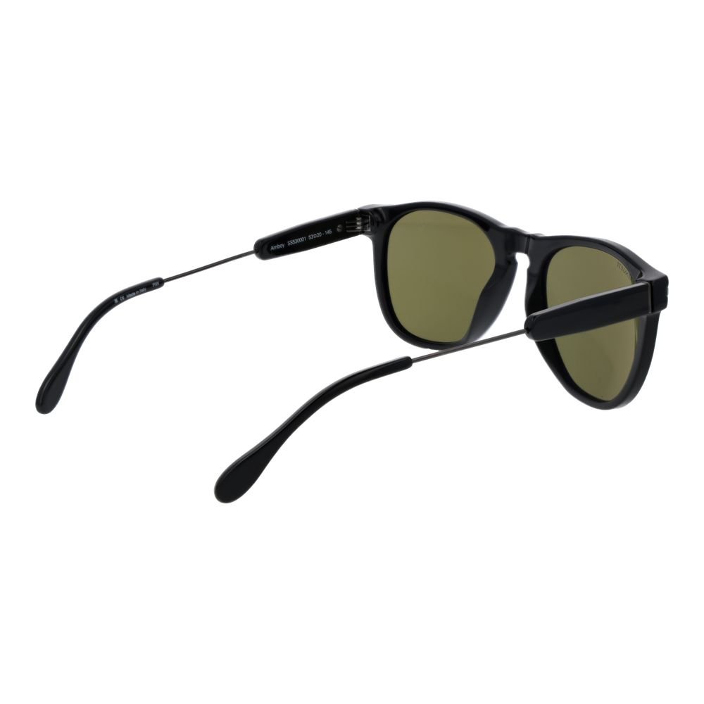 Serengeti Black Plastic Sunglasses - Image 3