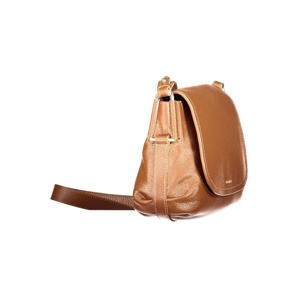 Coccinelle Marrone Leather Women Handbag - Image 3