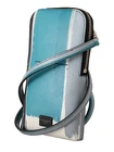 Dolce & Gabbana Blue Leather Cross Body Neck Strap Card Slot Phone Pocket - Image 2