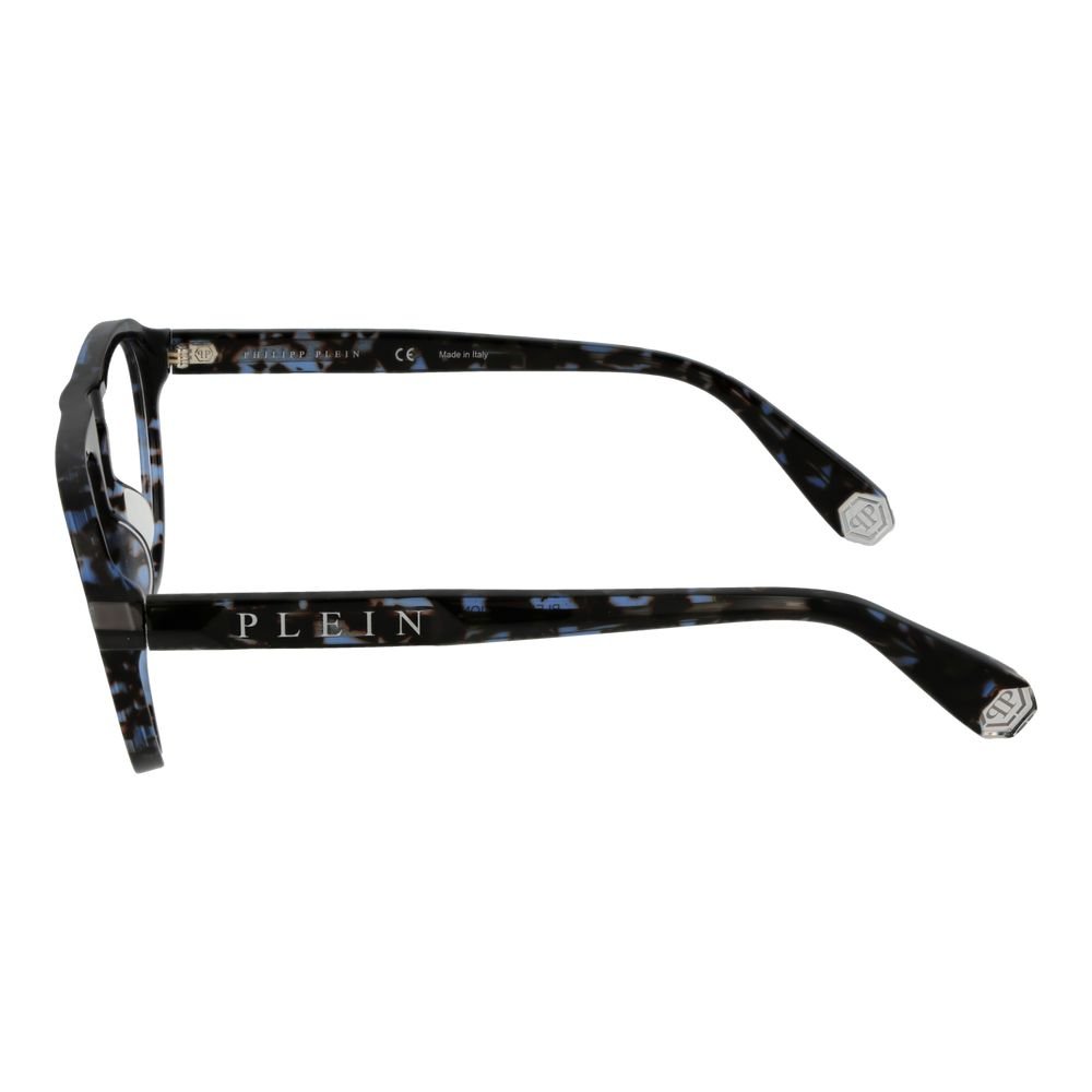 Philipp Plein Blue Cellulose Acetate Glasses (Frames) - Image 4