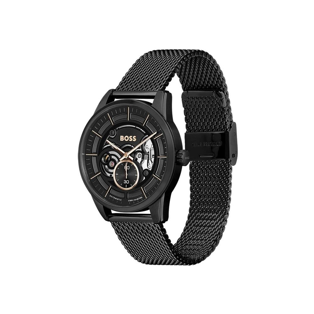 Hugo Boss Black Stainless Steel Dress Watch - Image 2