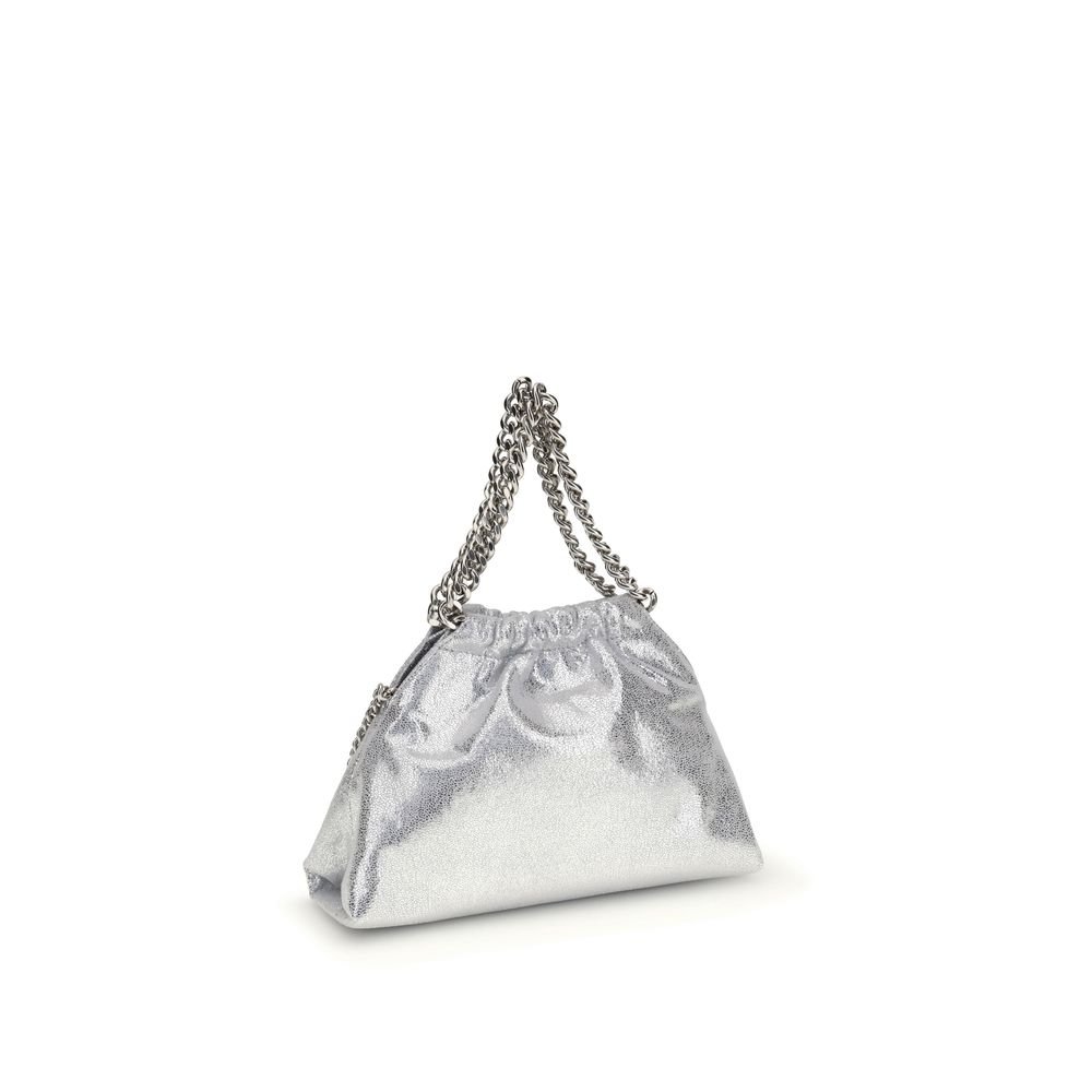 Stella McCartney Silver Polyester Shoulder Bag - Image 3