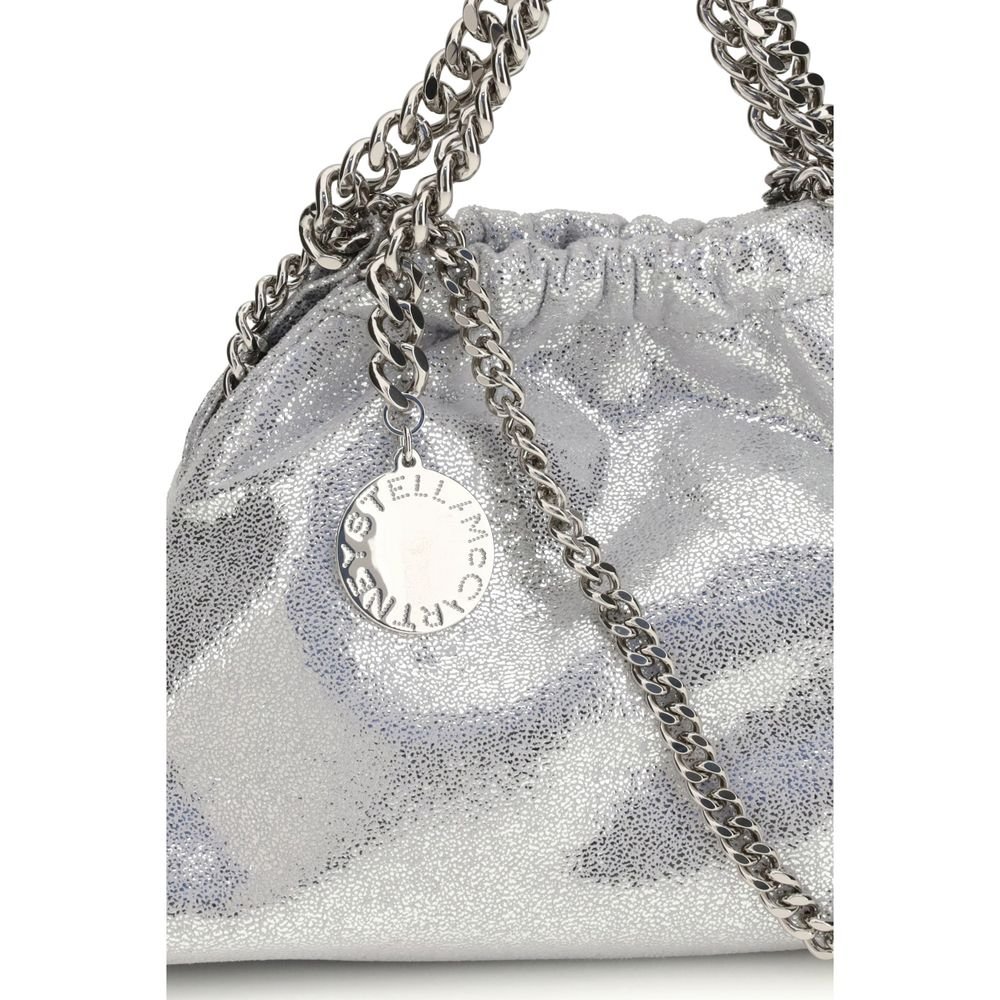 Stella McCartney Silver Polyester Shoulder Bag - Image 4