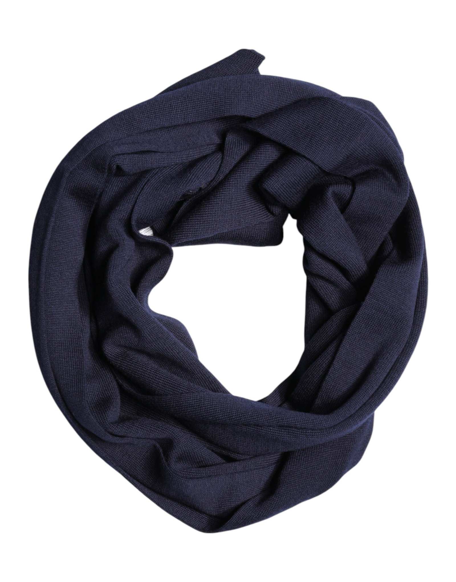 Dolce & Gabbana Blue Wool DG Loves London Neck Wrap Scarf - Image 5