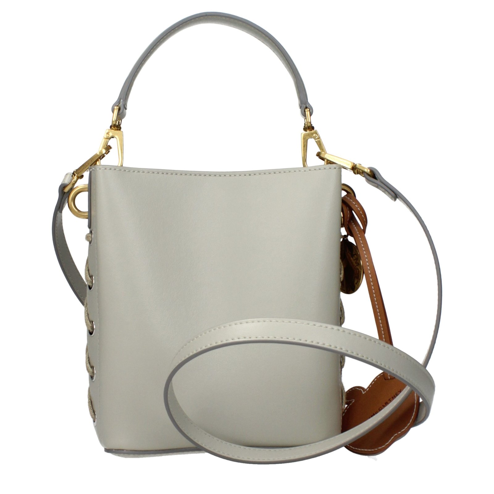 Stella McCartney Gray Leather Handbag - Image 3