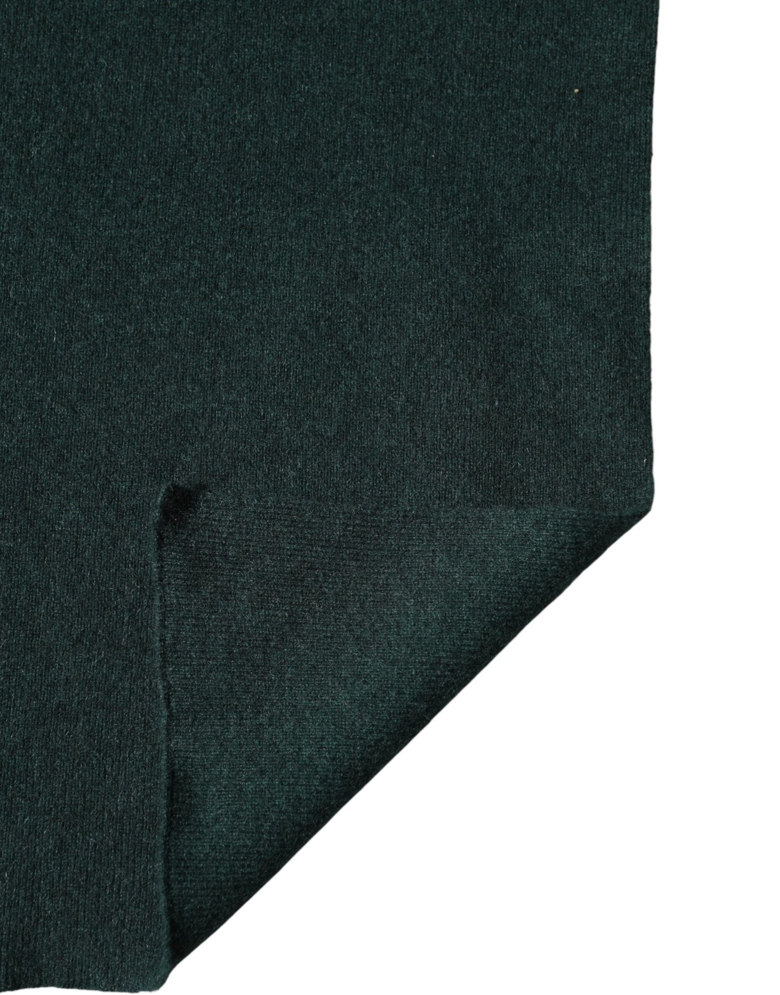 Dolce & Gabbana Green Cashmere Knitted Neck Wrap Shawl Scarf - Image 3