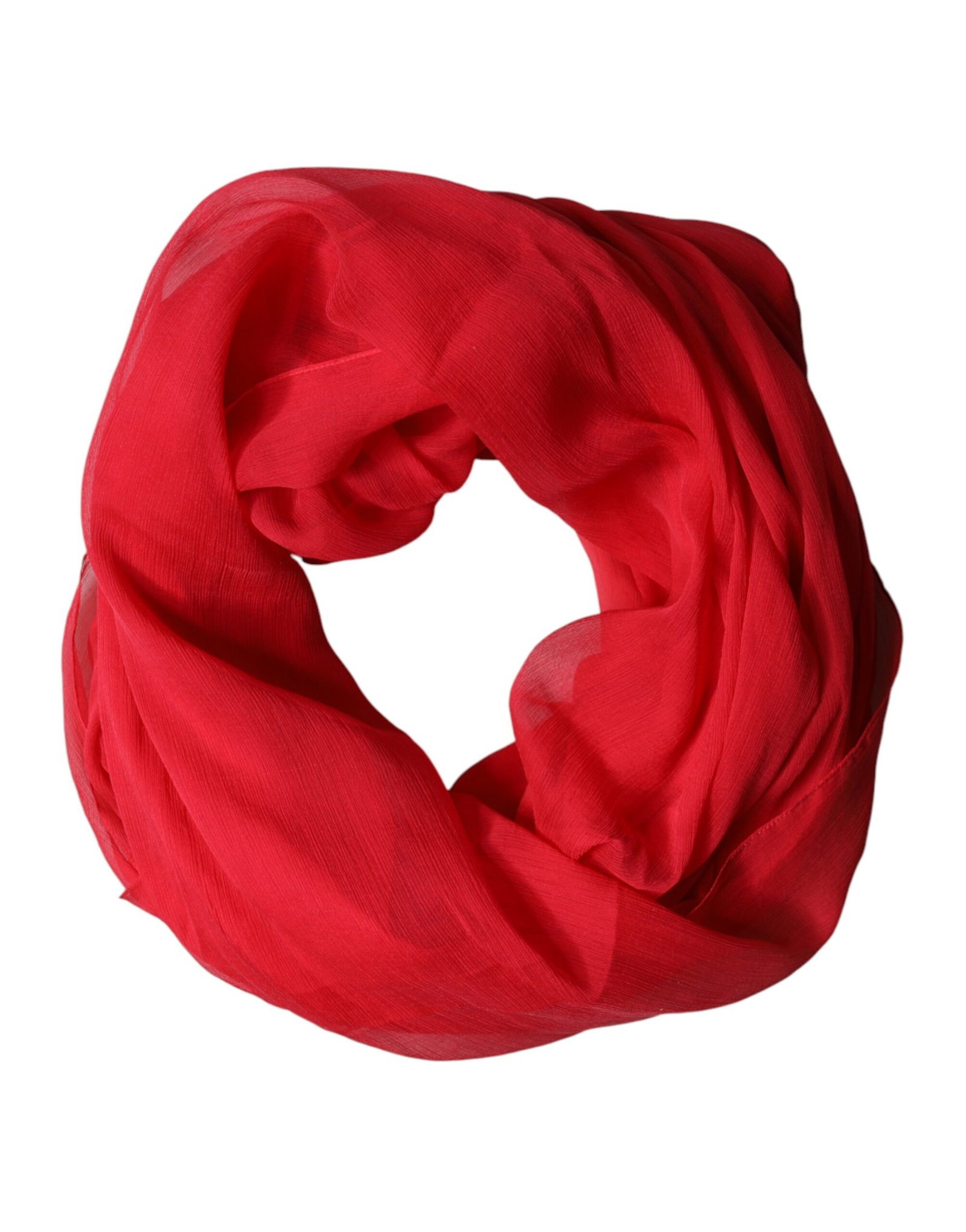 Dolce & Gabbana Red Stole Silk Neck Wrap Shawl Men Scarf - Image 2