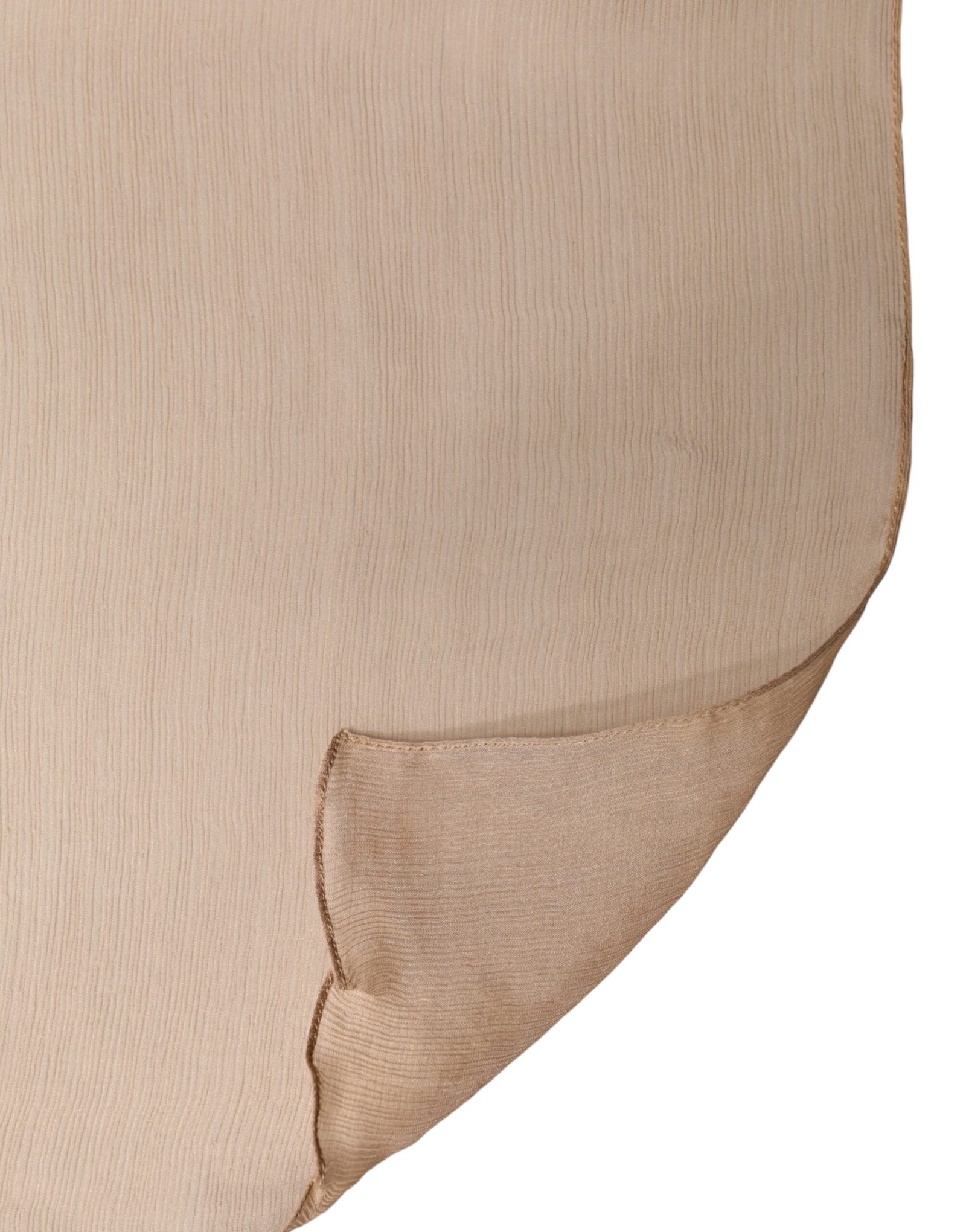Dolce & Gabbana Brown Silk Stole Neck Wrap Shawl Men Scarf - Image 4