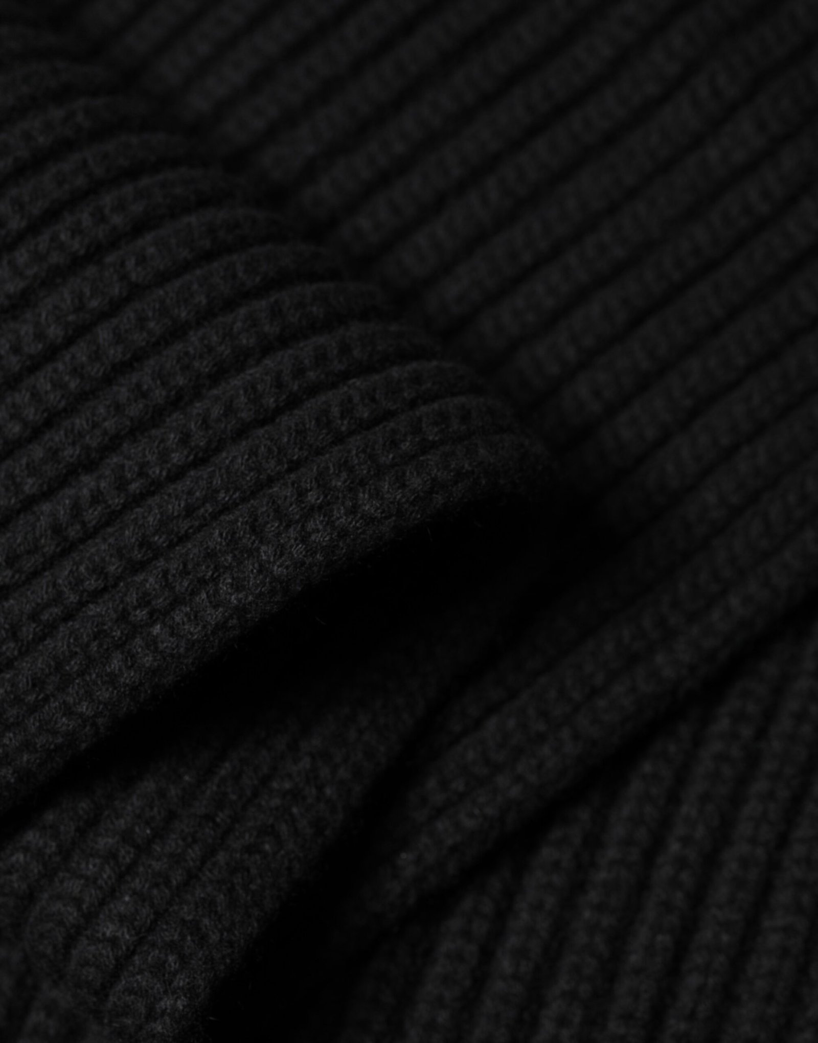 Dolce & Gabbana Black Cashmere Knit Neck Wrap Shawl 202cm x 26cm Scarf - Image 4
