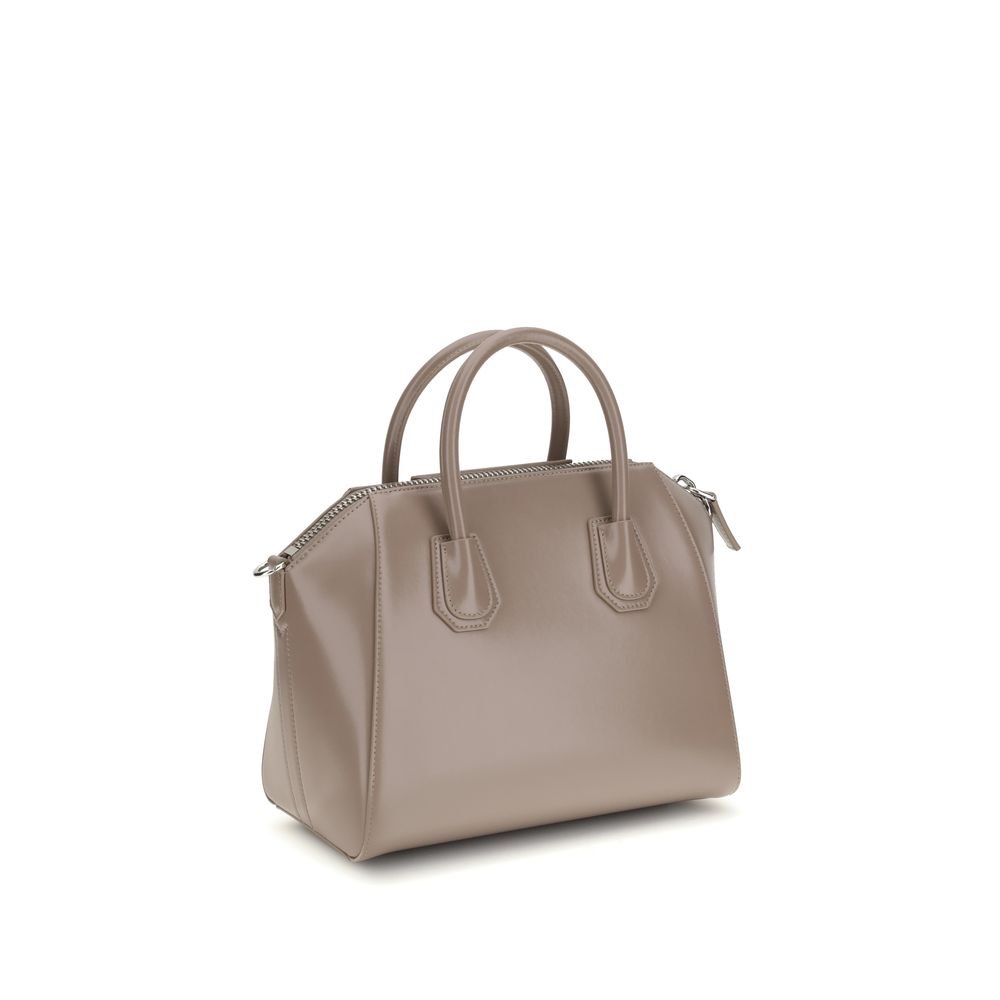 Givenchy Gray Calf Leather Bos Taurus Handbag - Image 3
